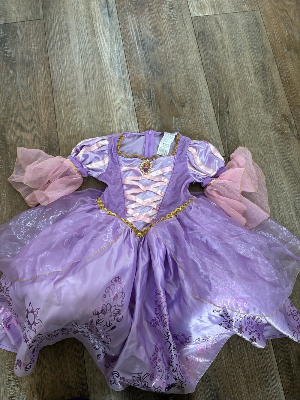 Disney Lavender and Pink Princess Dress-Up Costume Rapunsel 3T/4T